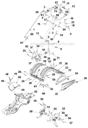 Page C Diagram and Parts List for 21AB454C401 2003 Yard Man Tiller
